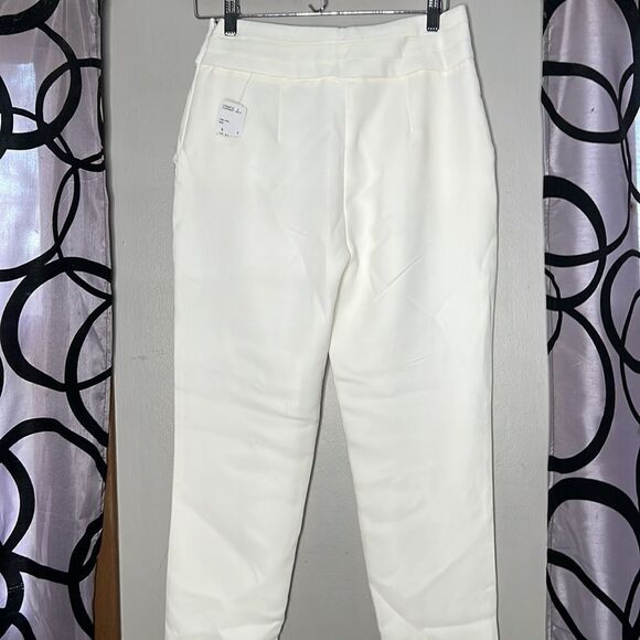 Forever 21 essentials ivory dress pants, size 6 - Picture 7 of 10